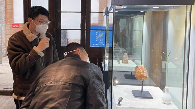 福建举办“文艺两新”艺术家寿山石雕刻作品展