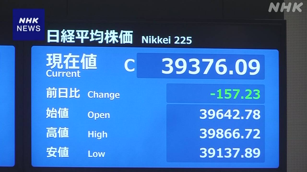 日经指数因获利回吐与半导体抛售收低